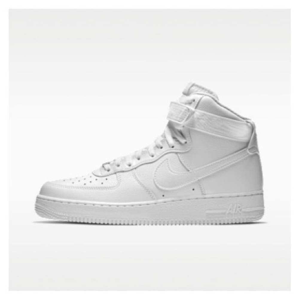 Classic White High-Top Sneakers